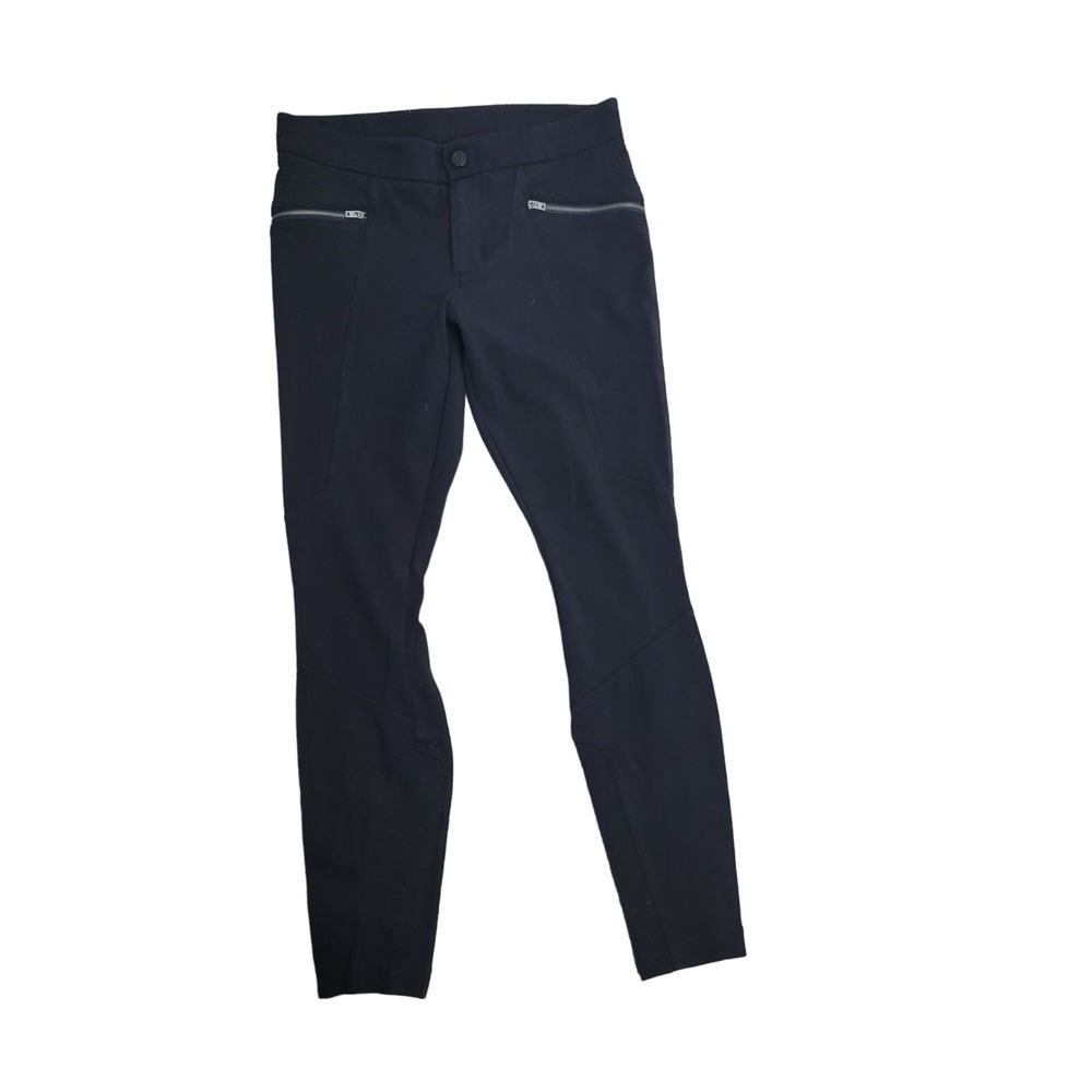 Athleta Highline‎ Hybrid Cargo Tight Moto Pants Black 2P Petite Legging Pants